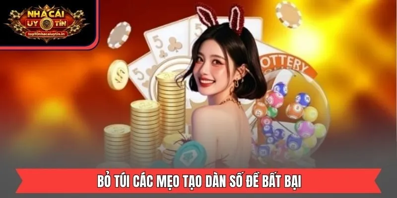 Bỏ túi các mẹo tạo dàn số đề bất bại